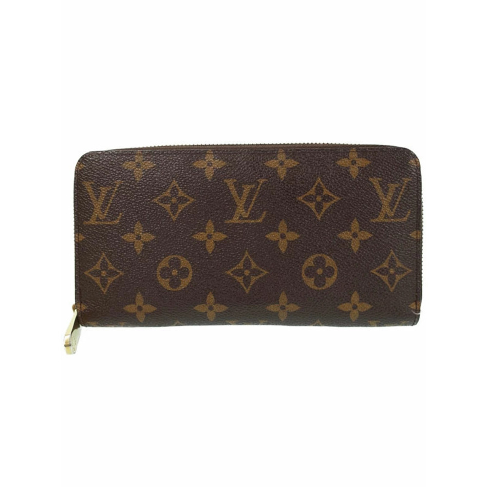 Louis Vuitton Monogram Zippy Wallet Round Zipper Long